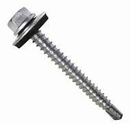 Tornillo hexagonal autoperforante 12x2" (100und)
