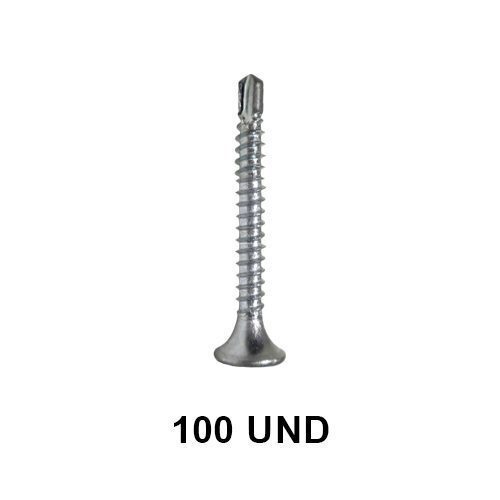 Tornillo punta broca 6x2" (100und)