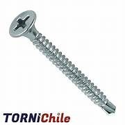 Tornillo punta broca 8x3"(100und)