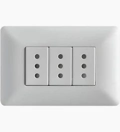 Enchufe hembra triple 2918