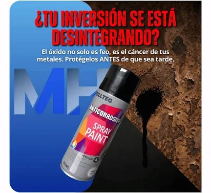 Spray negro Anticorrosivo Toro Negro