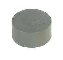 Tapa PVC gris 40mm