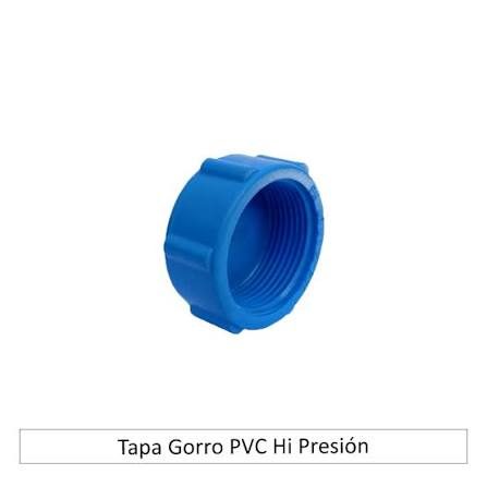 Tapa gorro pvc HI 3/4