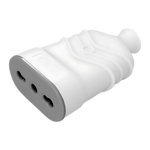 Enchufe hembra volante 16A blanco
