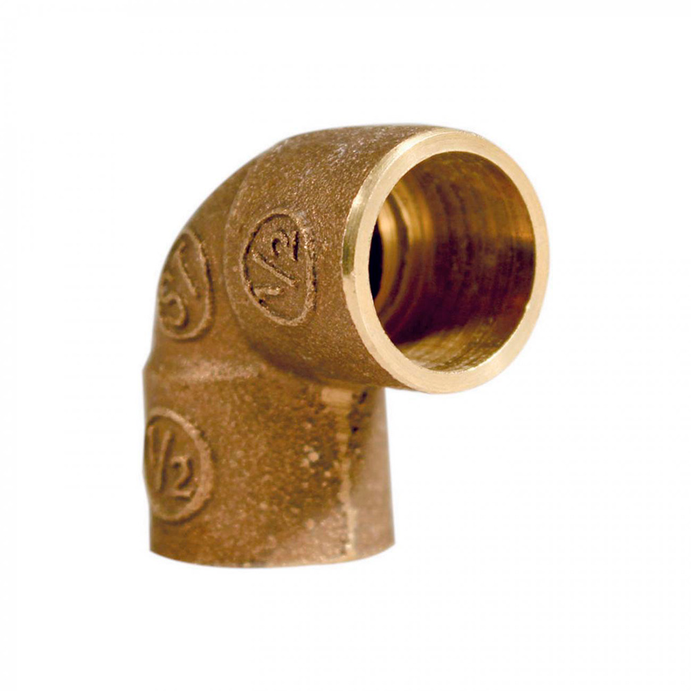 Codo bronce 1/2 SO-SO