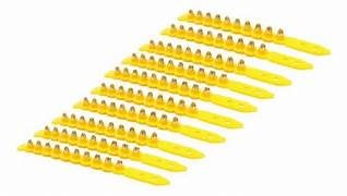Fulminante Amarillo calibre 27 (Tira 10 Und)