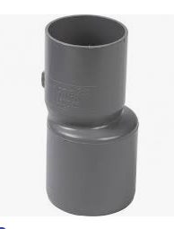 REDUC PVC INY C\CEM 110x50 GRIS