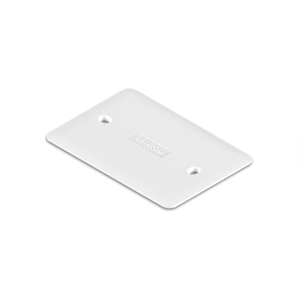 Tapa ciega PVC rectangular